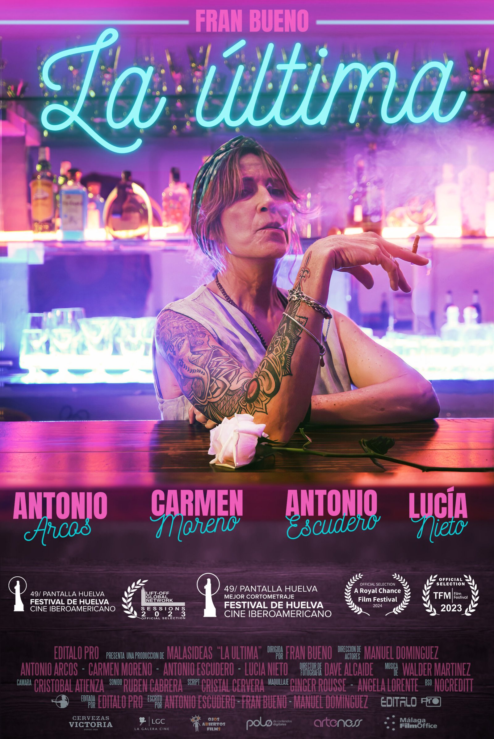 Cartel de La última